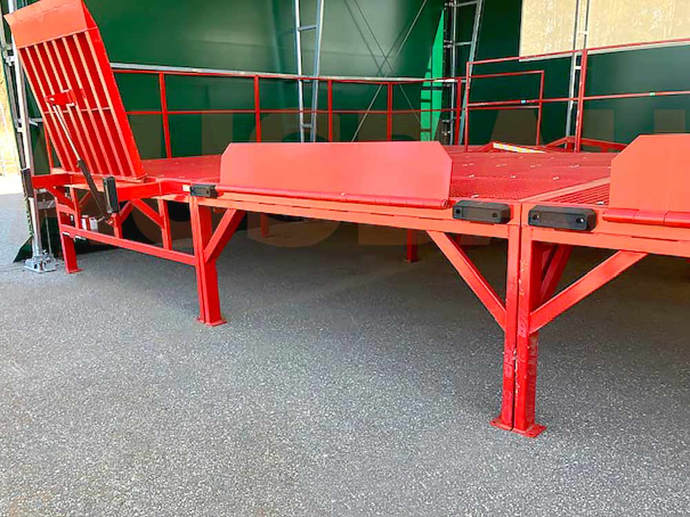 Stacionární a mobilní nakládací rampy AUSBAU