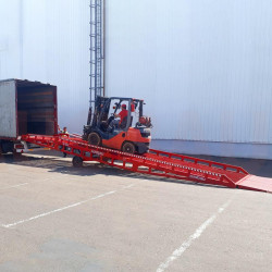 Použité mobilné rampy