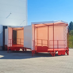 Komplex nakladacích plošín pre dodávky a úžitkové vozidlá